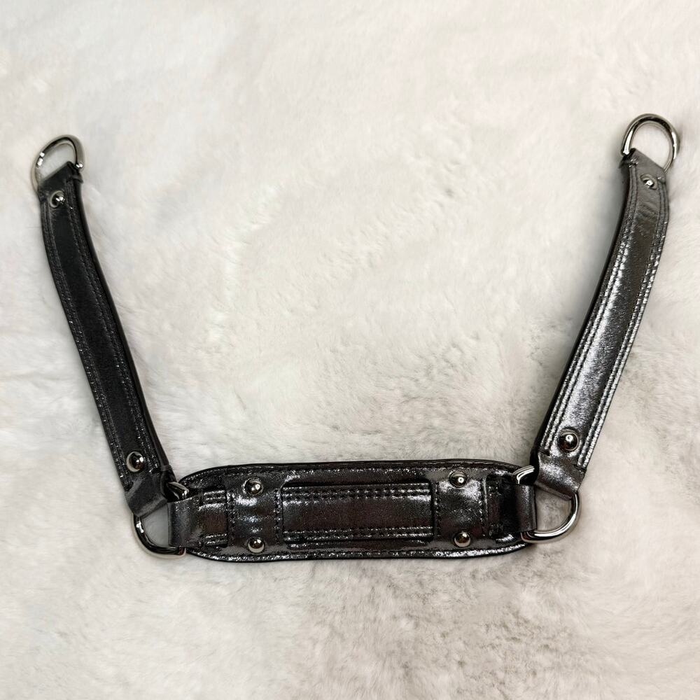 Metallic Silver Shimmer Replacement Shoulder Strap
